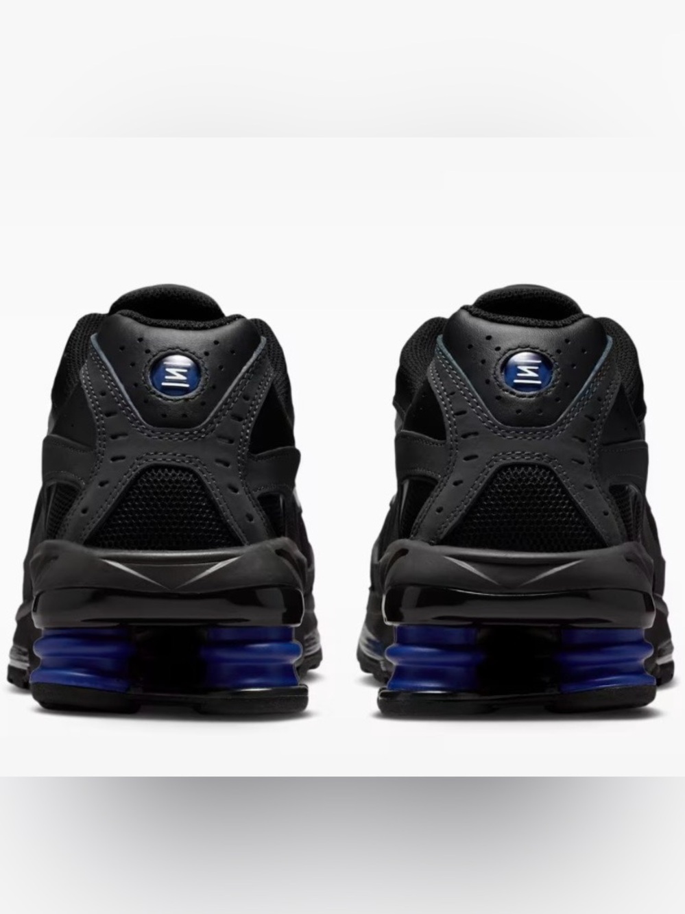 Nike Shox 🔥 Ride 2 Black Metallic Silver Deep Royal Blue IM5999-010 Size 10.5 - Picture 6 of 10
